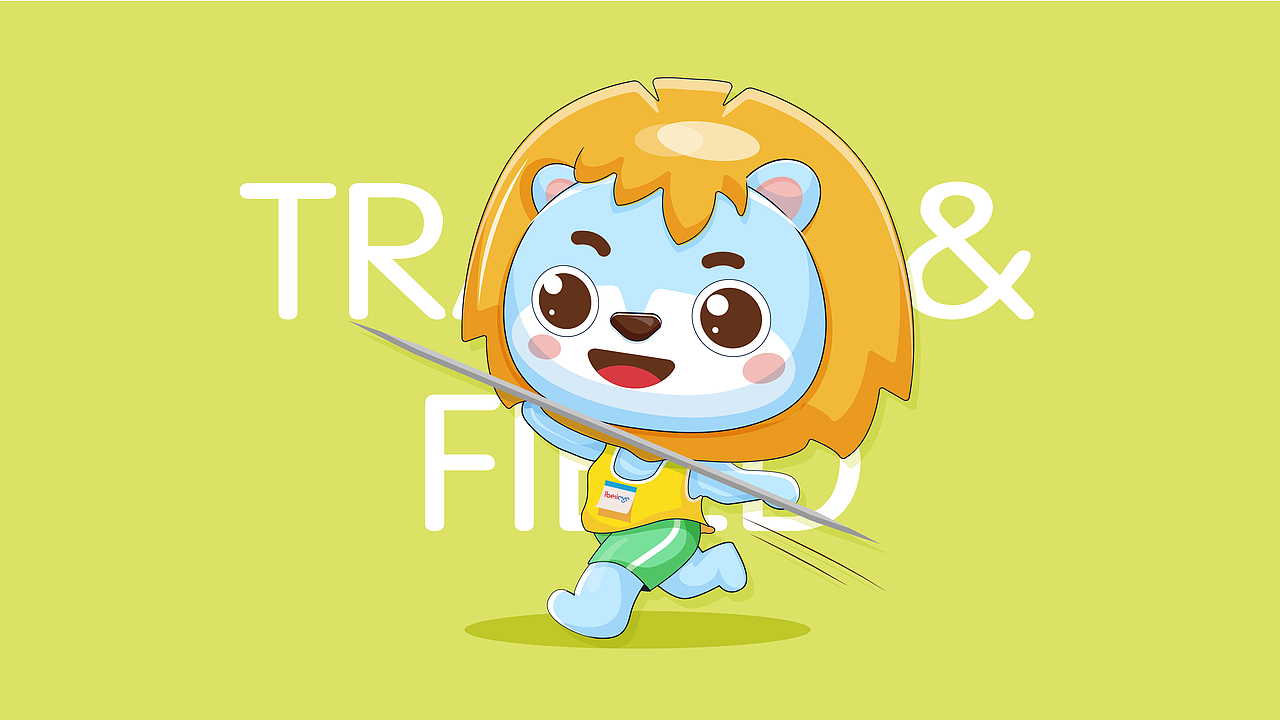 以小狮子为主形象的ip设计 吉祥物设计