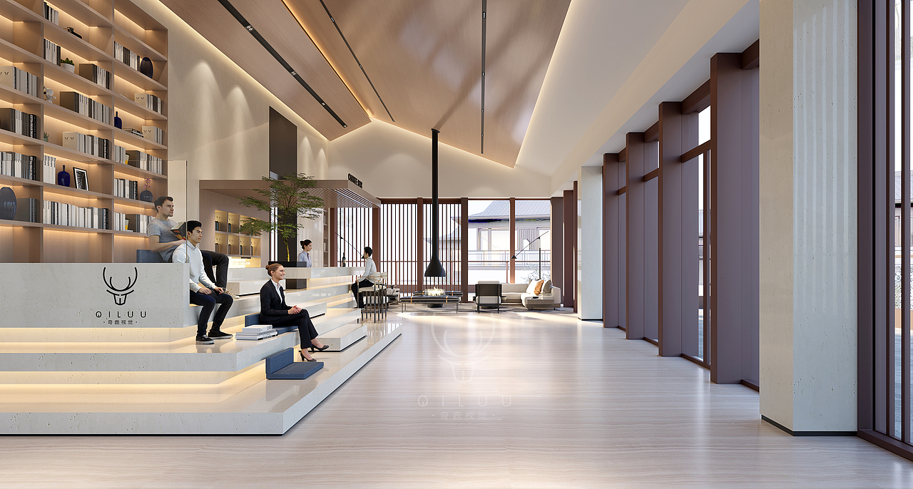 奇鹿视觉2020-1（图ZMjU3NjY4NTQ0） - 商业空间设计 - 站酷设计师qiluu原创素材 - 站酷ZCOOL