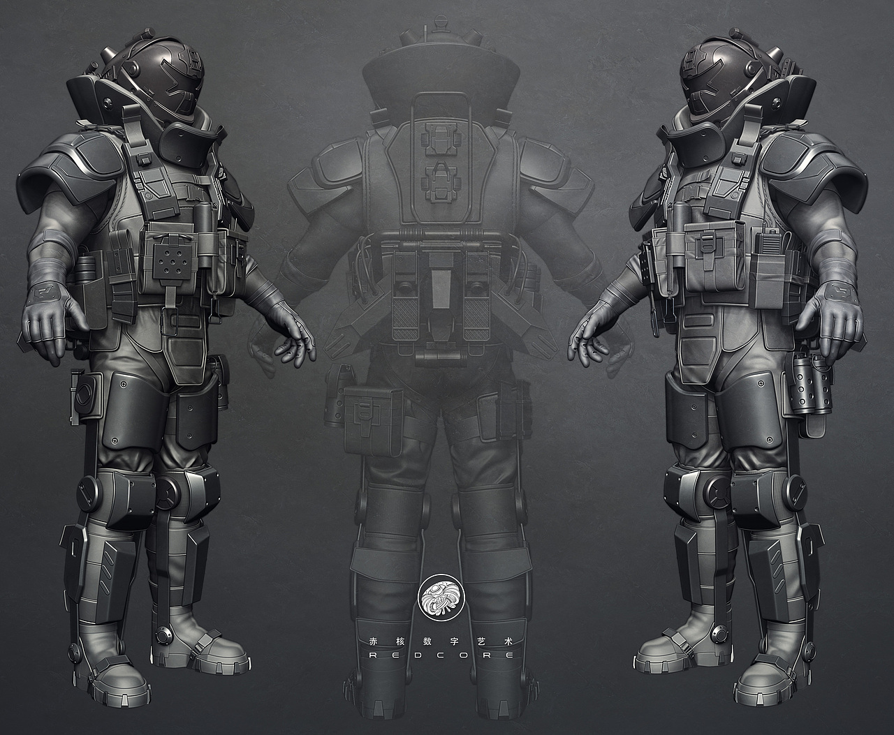 赤核第五期高模作品展示（图ZMjc1MjM2MjYw） - 人物/生物 - 站酷设计师赤核数字艺术原创素材 - 站酷ZCOOL