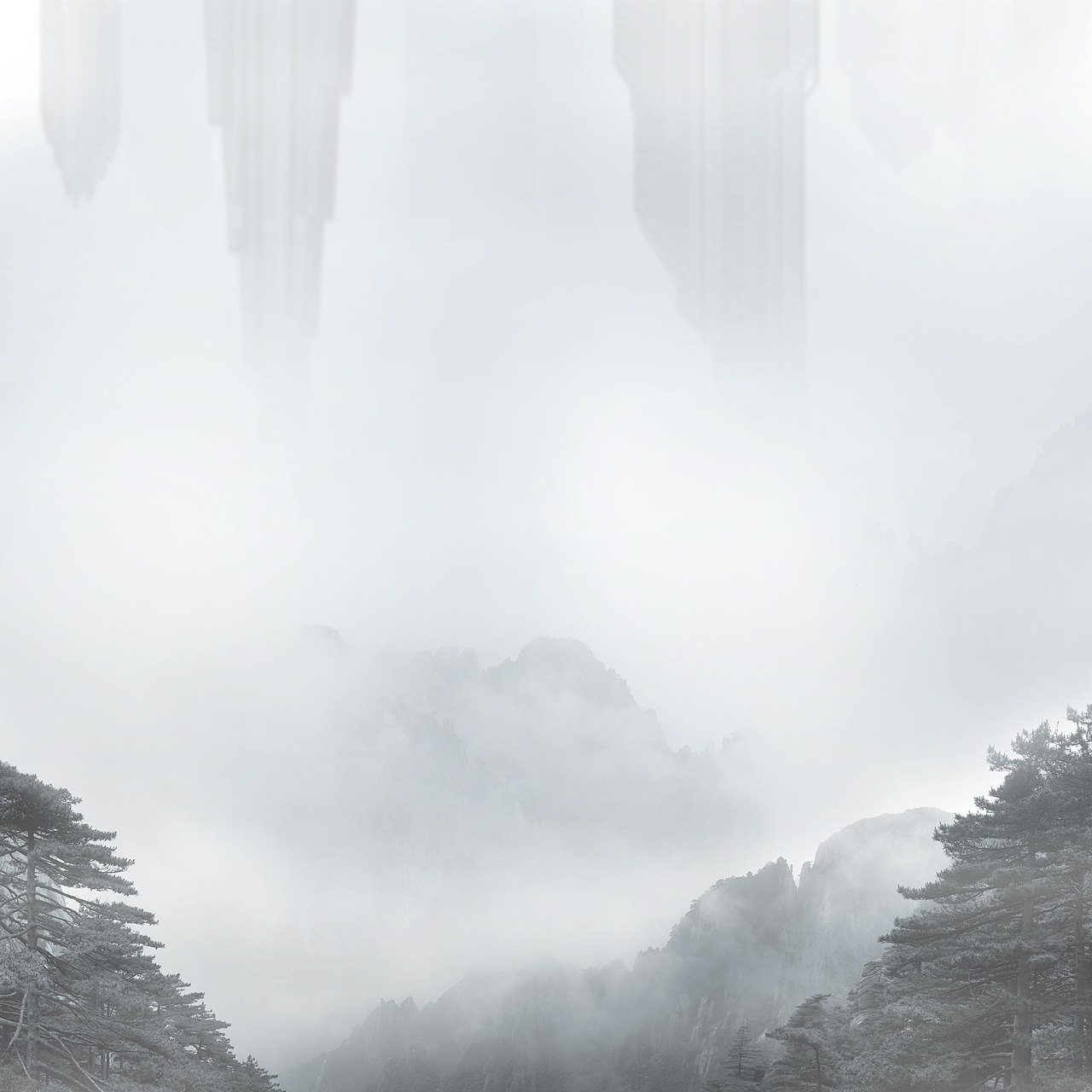 时尚创意古风背景合成小样