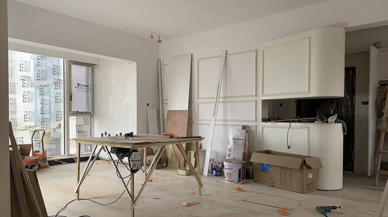 施工方返图,这样的餐厅氛围感满满