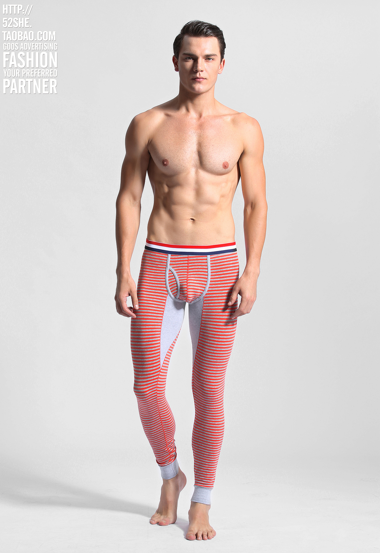 男模特拍摄 运动健身内衣服紧身衣拍摄 外模拼拍淘宝男装服装摄影