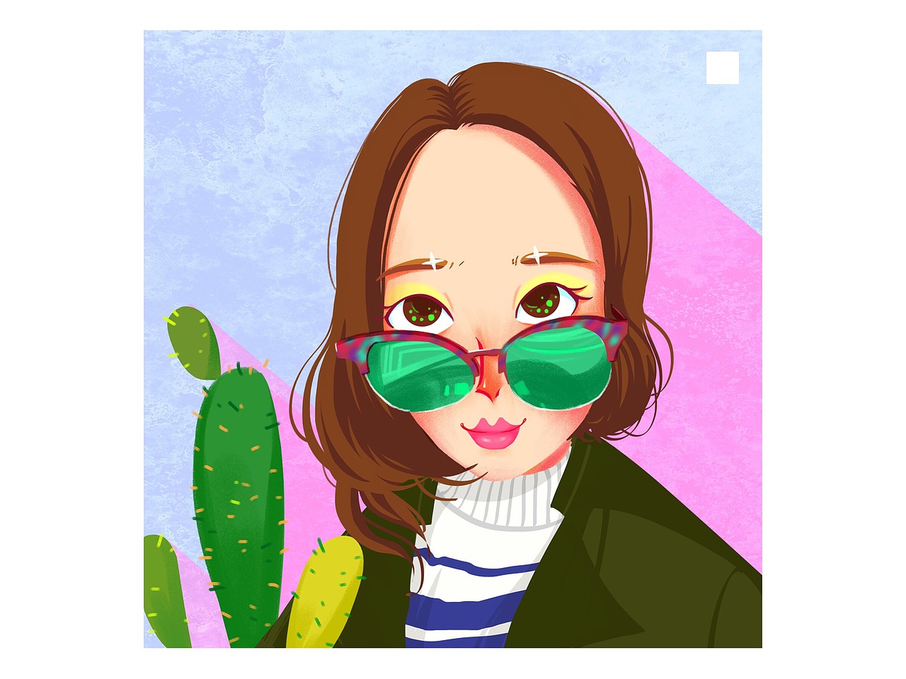 板绘头像大杂烩