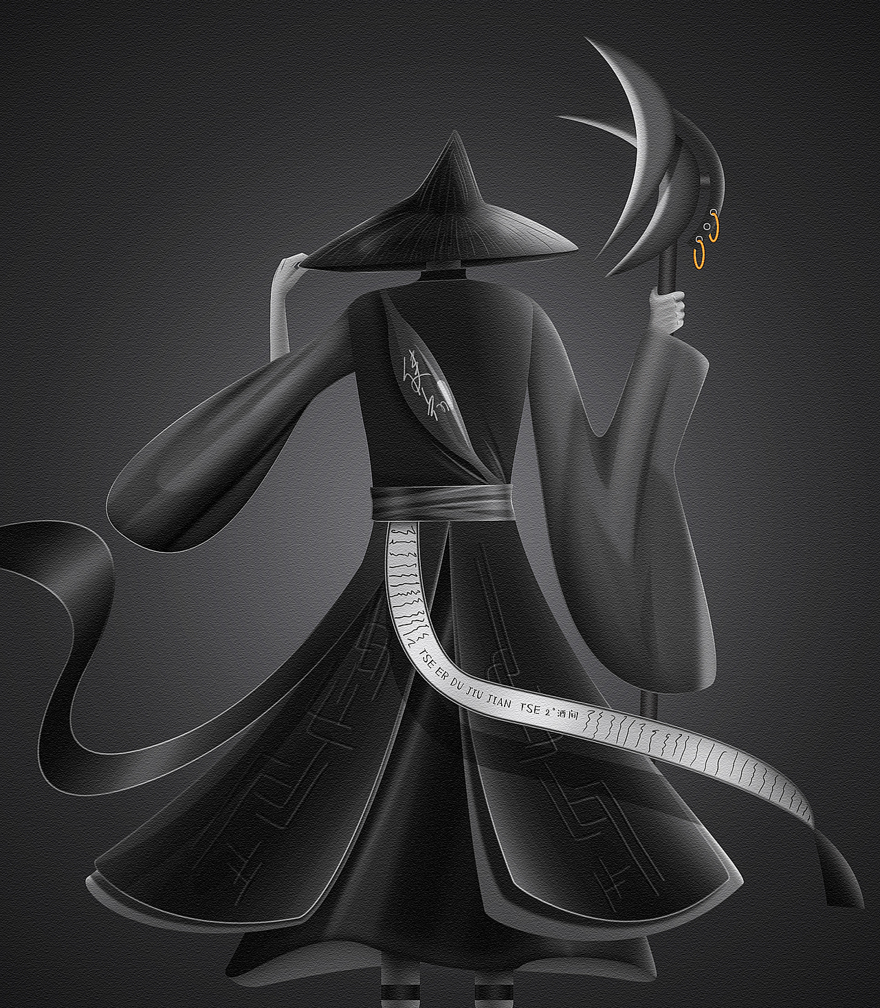 板绘6黑夜镰刀之暗黑使者