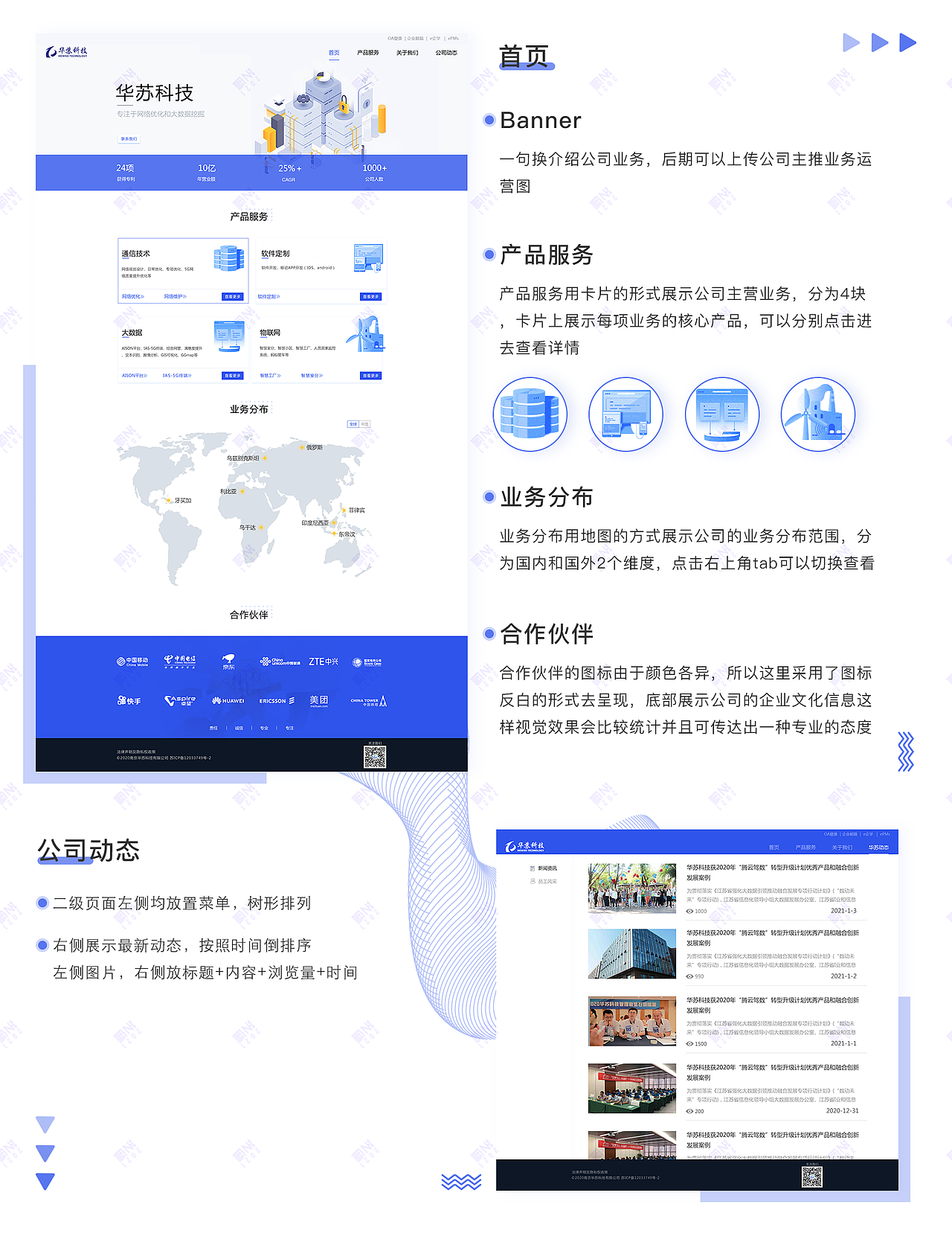 Web界面之官网设计（图ZMjQ5NTkyNjE2） - 企业官网 - 站酷设计师橙燃33原创素材 - 站酷ZCOOL