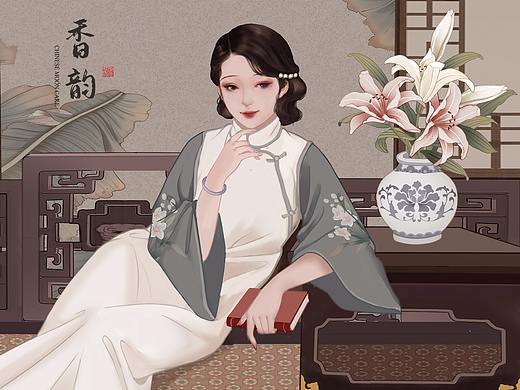 永日向人妍，百合忘忧草