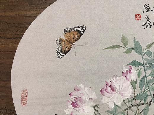 国画小品《蝴蝶》