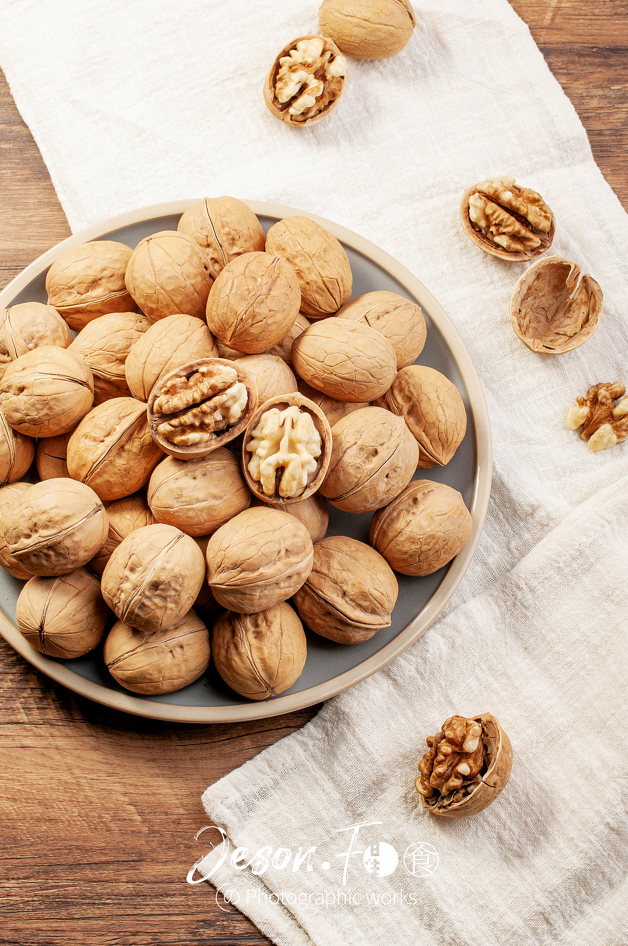 新疆纸皮核桃拍摄