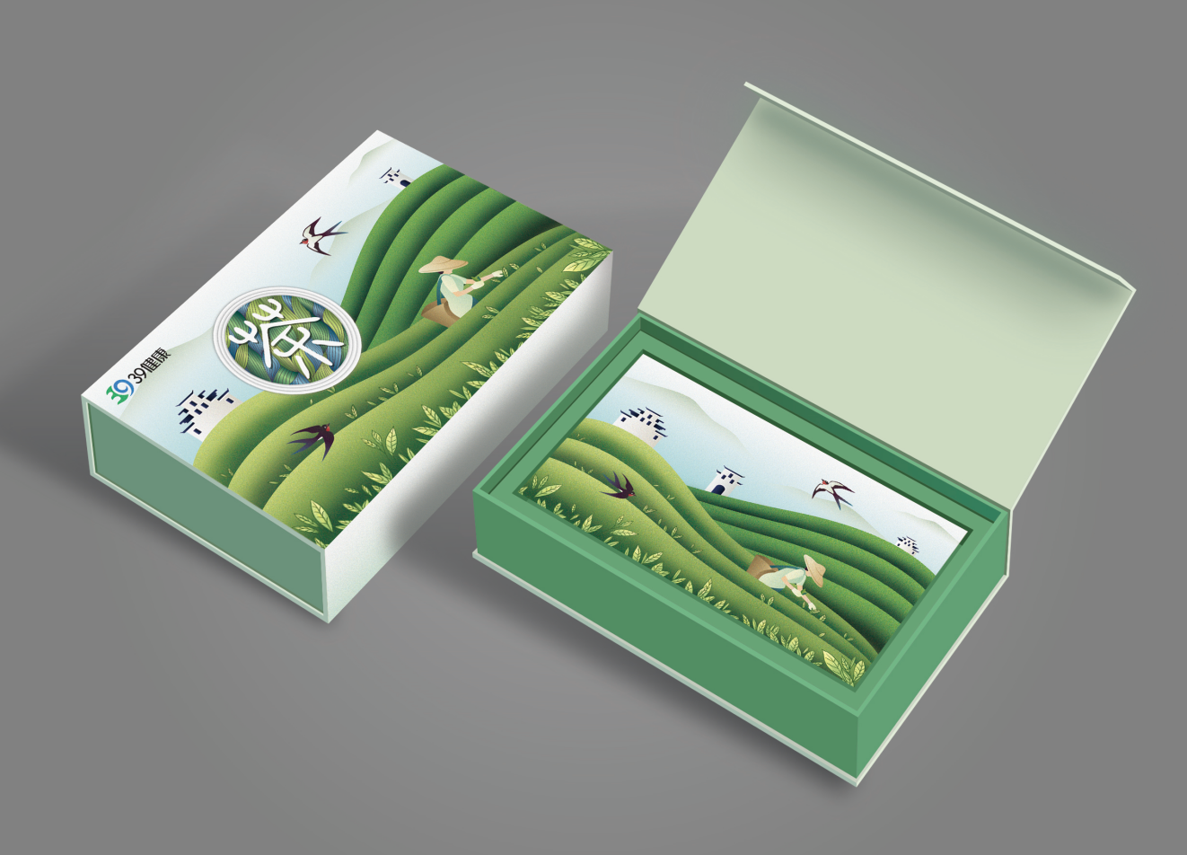 茶叶盒包装设计