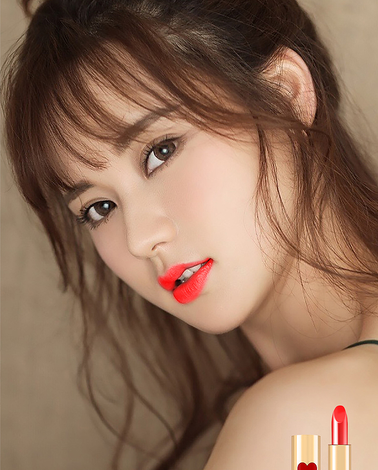 多色口红详情设计