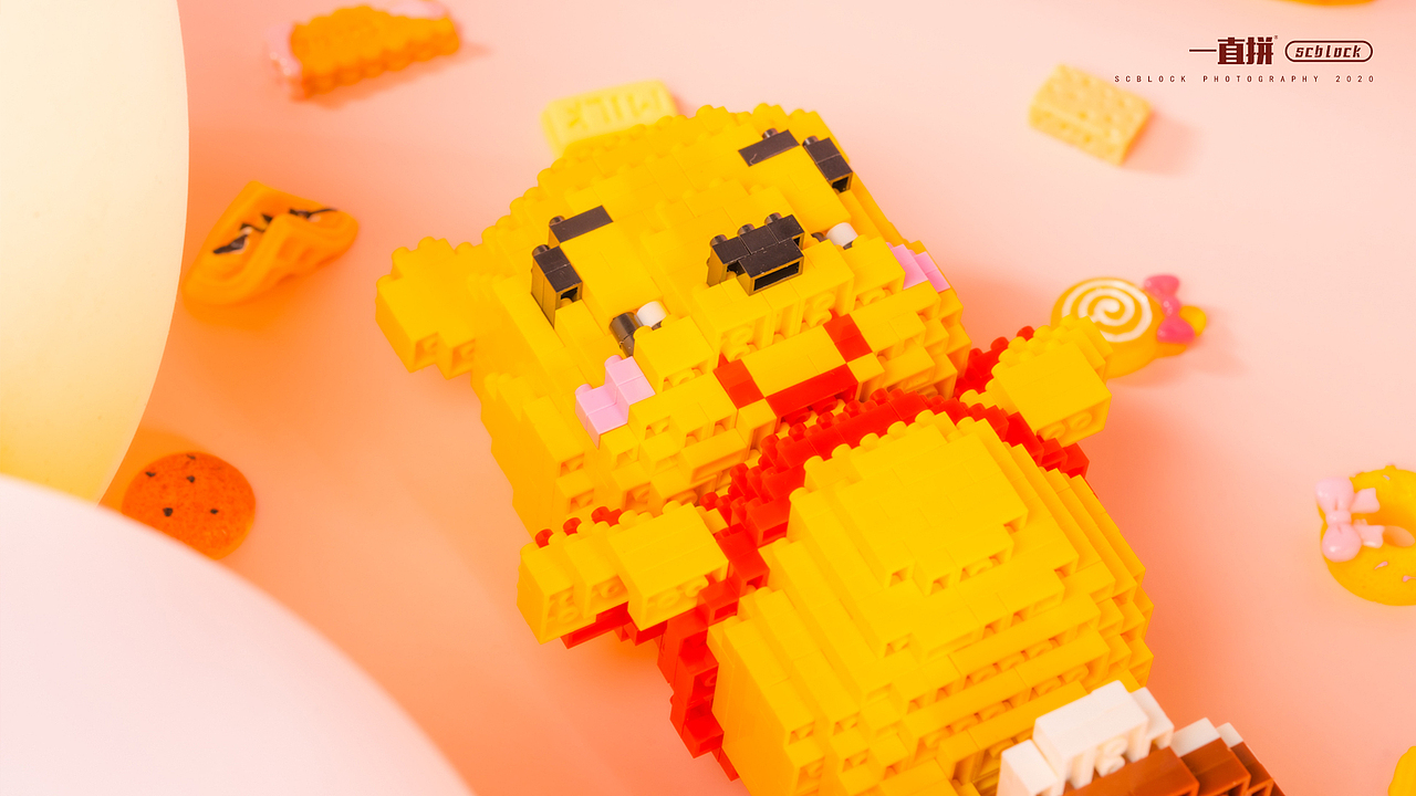 一直拼微积木作品欣赏