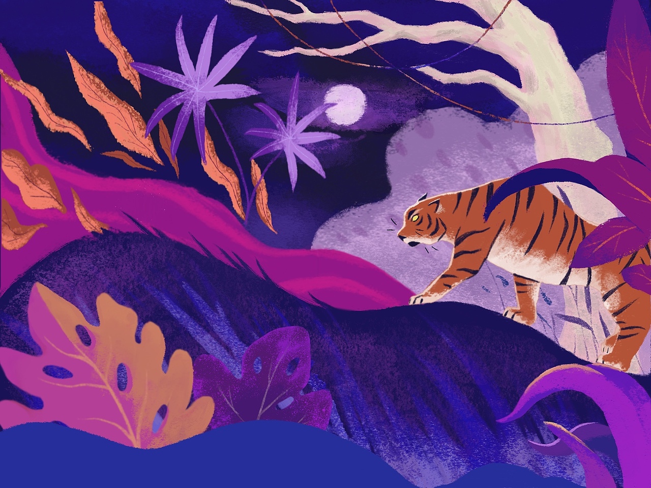 iPad procreate装饰画（图ZMjQ3NzczMjY4） - 儿童插画 - 站酷设计师朴径原创素材 - 站酷ZCOOL