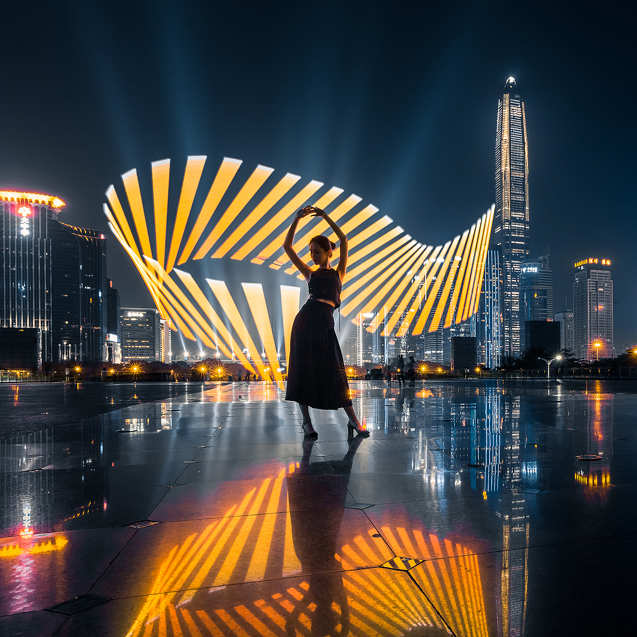 光绘人像（图ZODA4NDY5NTI=） - 人像摄影 - 站酷设计师Alan_lu原创素材 - 站酷ZCOOL