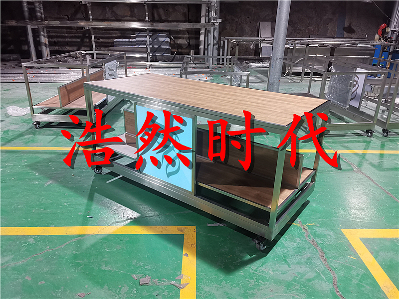 餐台移动大理石取餐台 设备