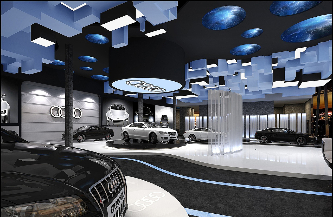 展厅（图ZMjA4NTYyNTYw） - 家装设计 - 站酷设计师1992效果图小瑜原创素材 - 站酷ZCOOL