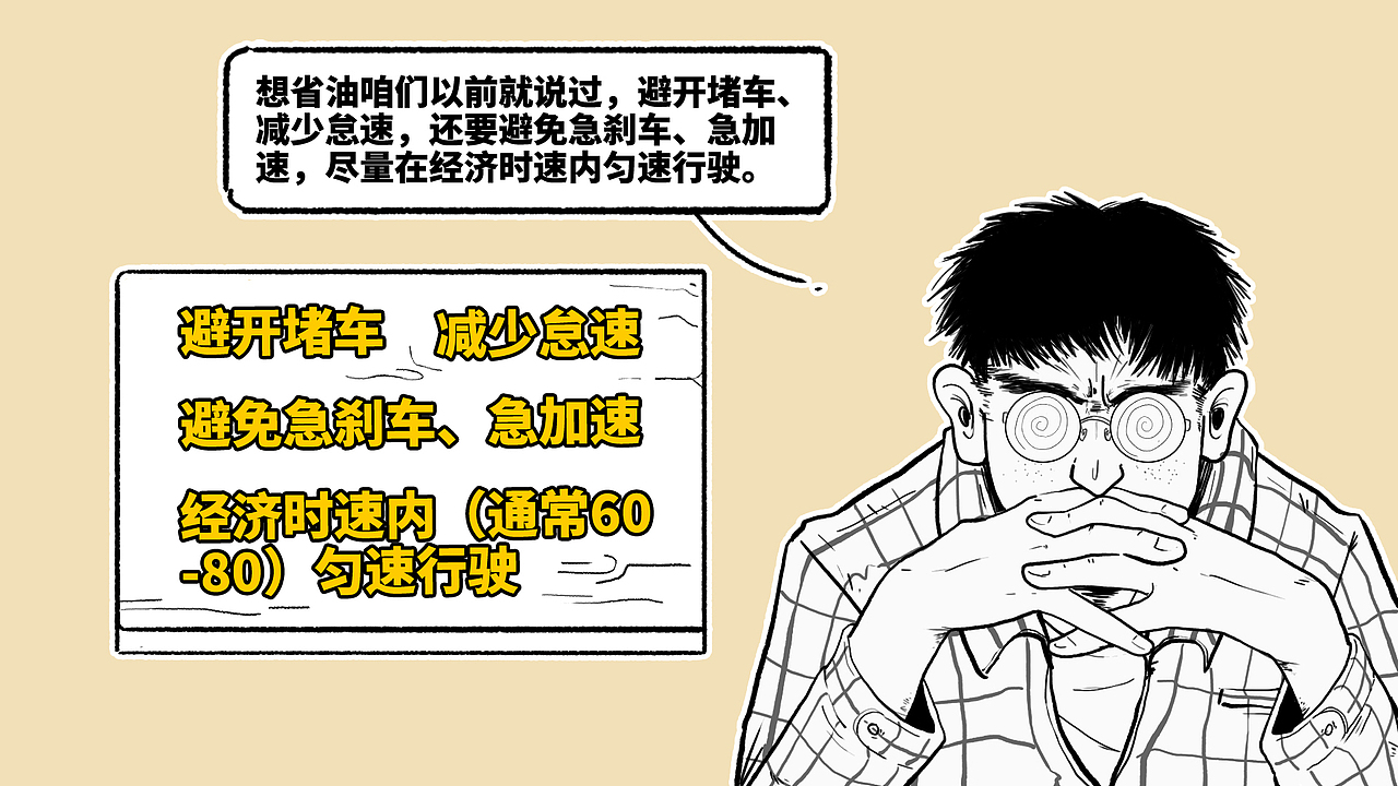 汽车科普漫画《间歇性猛踩油门》