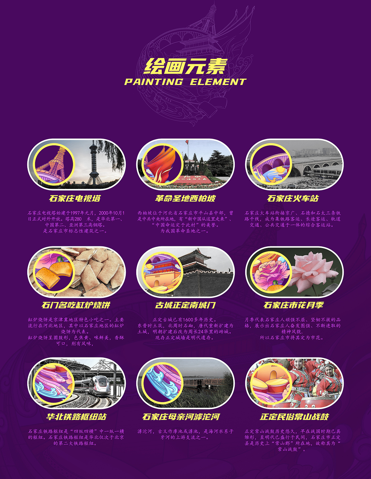 ZCOOL 14th · 石家庄创意插画设计（图ZMjA5NjM1NDYw） - 创作习作 - 站酷设计师丘山木木_原创素材 - 站酷ZCOOL