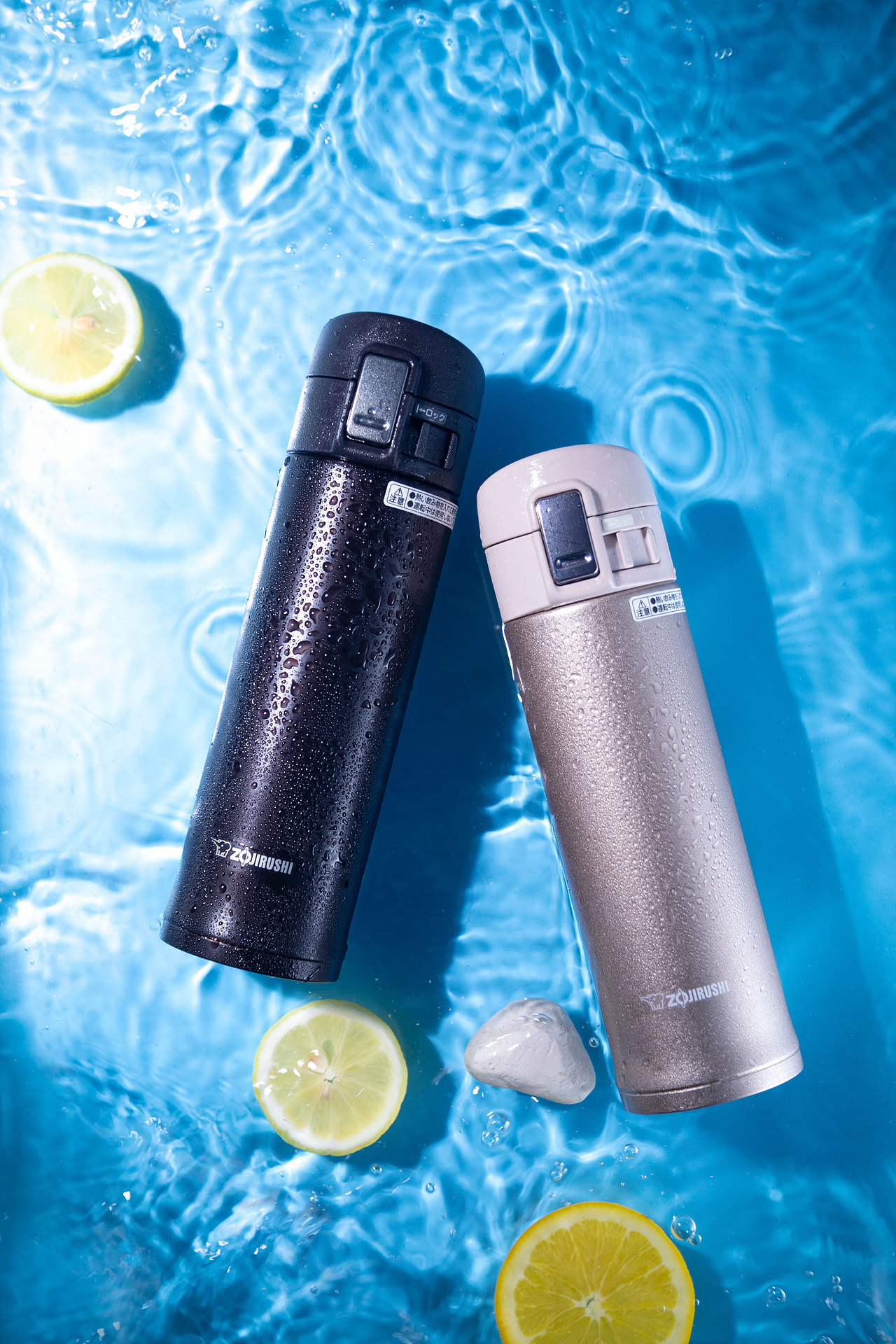 杯子清凉风格拍摄