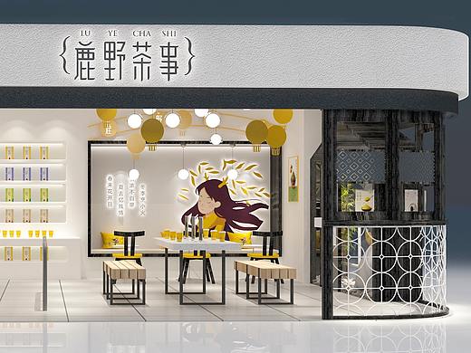鹿野茶事-餐饮空间设计