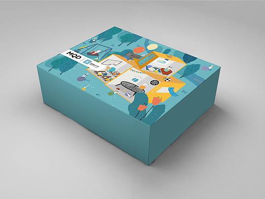 蓝青小学校服-包装袋/包装盒