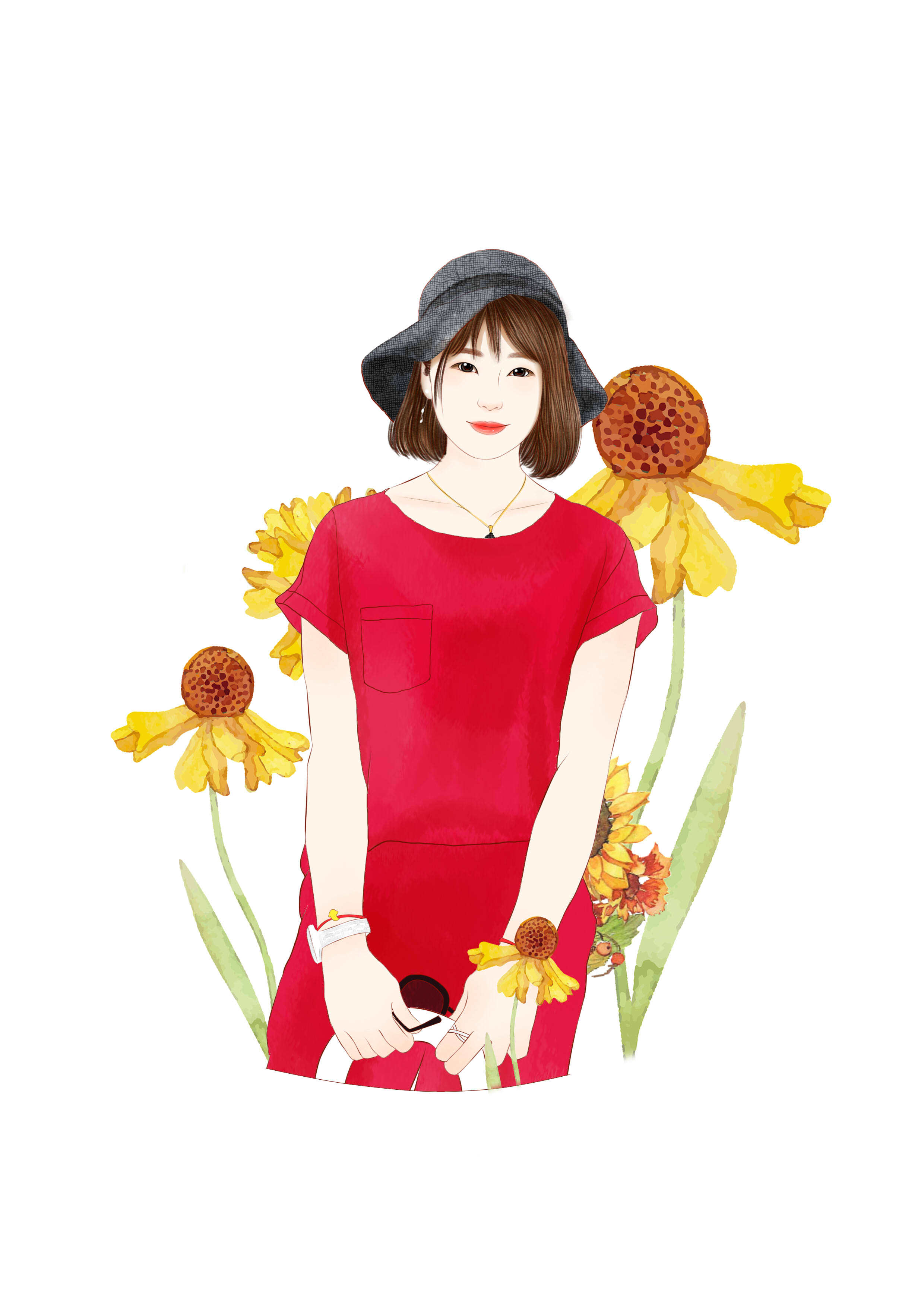 微信头像手绘画像手绘小像