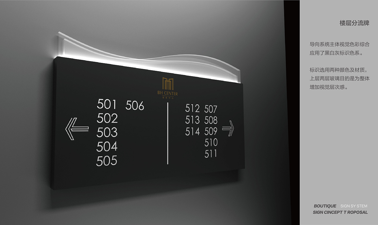 2010宝虹中心办公楼导视