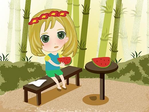 美人殿下系列（个人主页-ZMjk4MjM1NjA=） - 儿童插画 - 站酷设计师文艺是种什么范原创素材 - 站酷ZCOOL