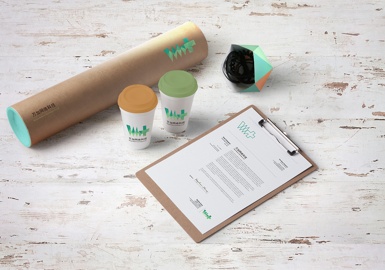 万加网络科技——logo方案