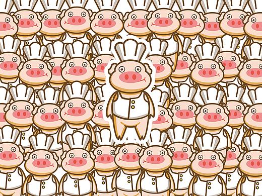 嗨猪糕点品牌设计