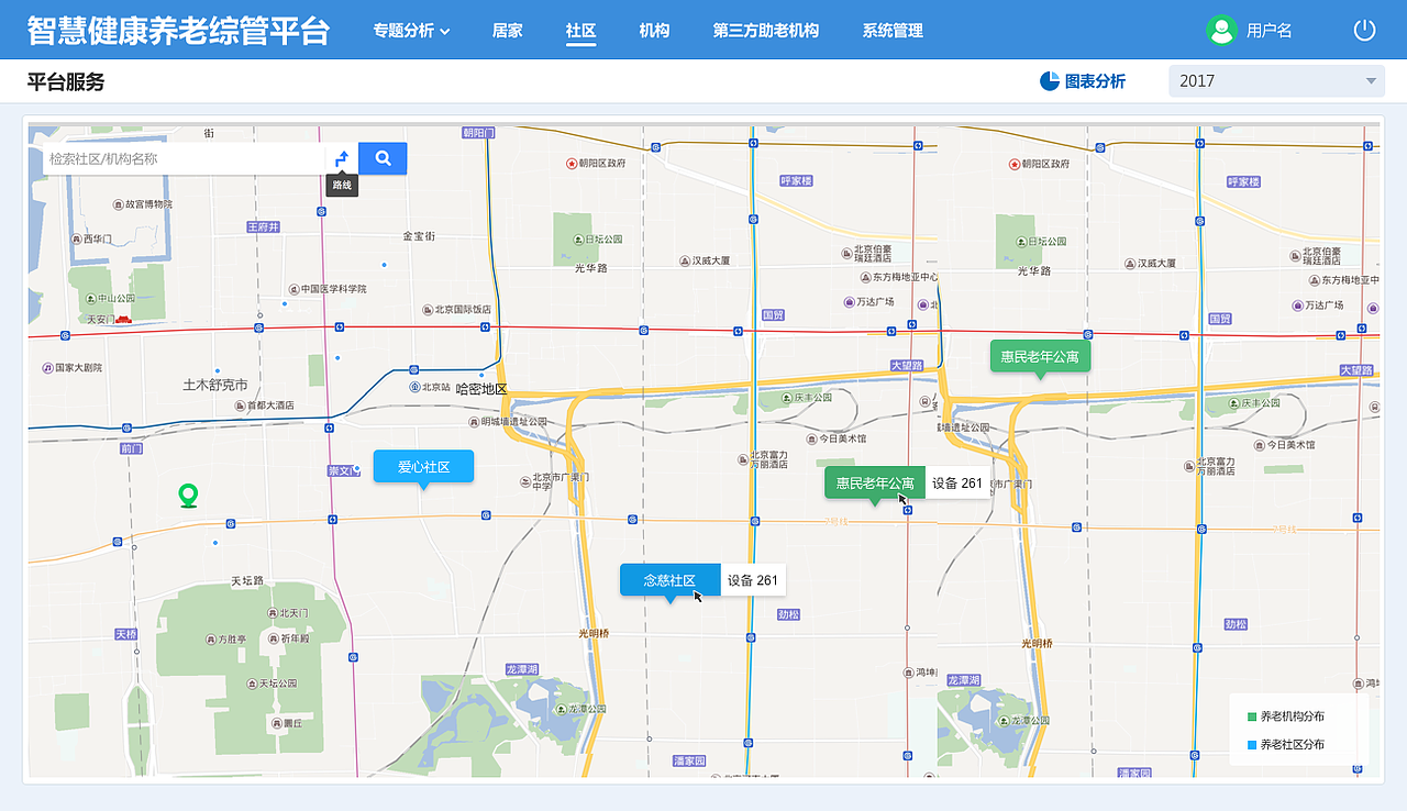 智慧健康养老综管平台