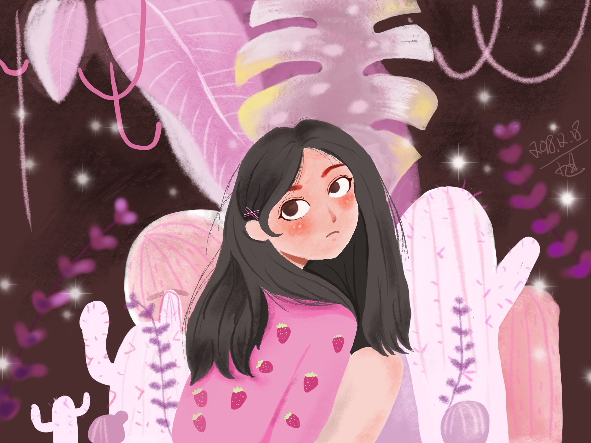 ipad绘画作品集|插画|插画习作|傲娇旭不骄傲 - 原创作品 - 站酷