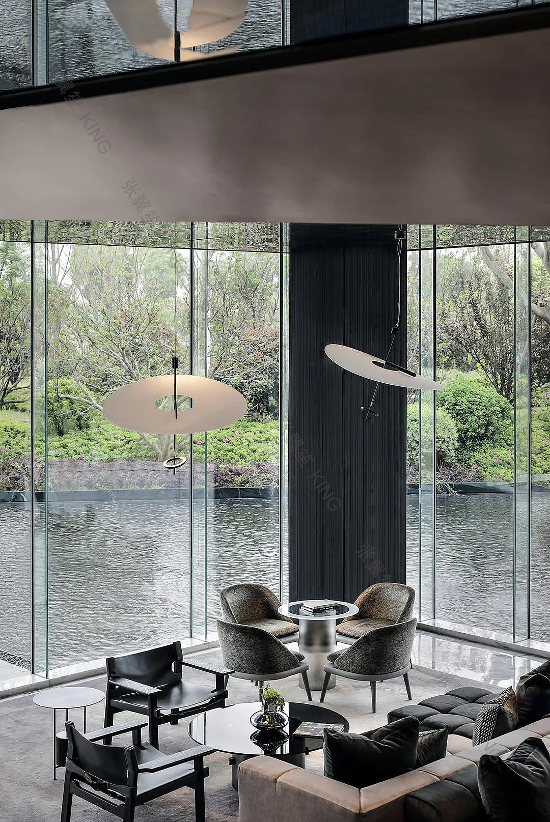 金茂府.洞庭生态创新城售楼处（图ZMjA3MTEwMzYw） - 家装设计 - 站酷设计师张翼笙原创素材 - 站酷ZCOOL