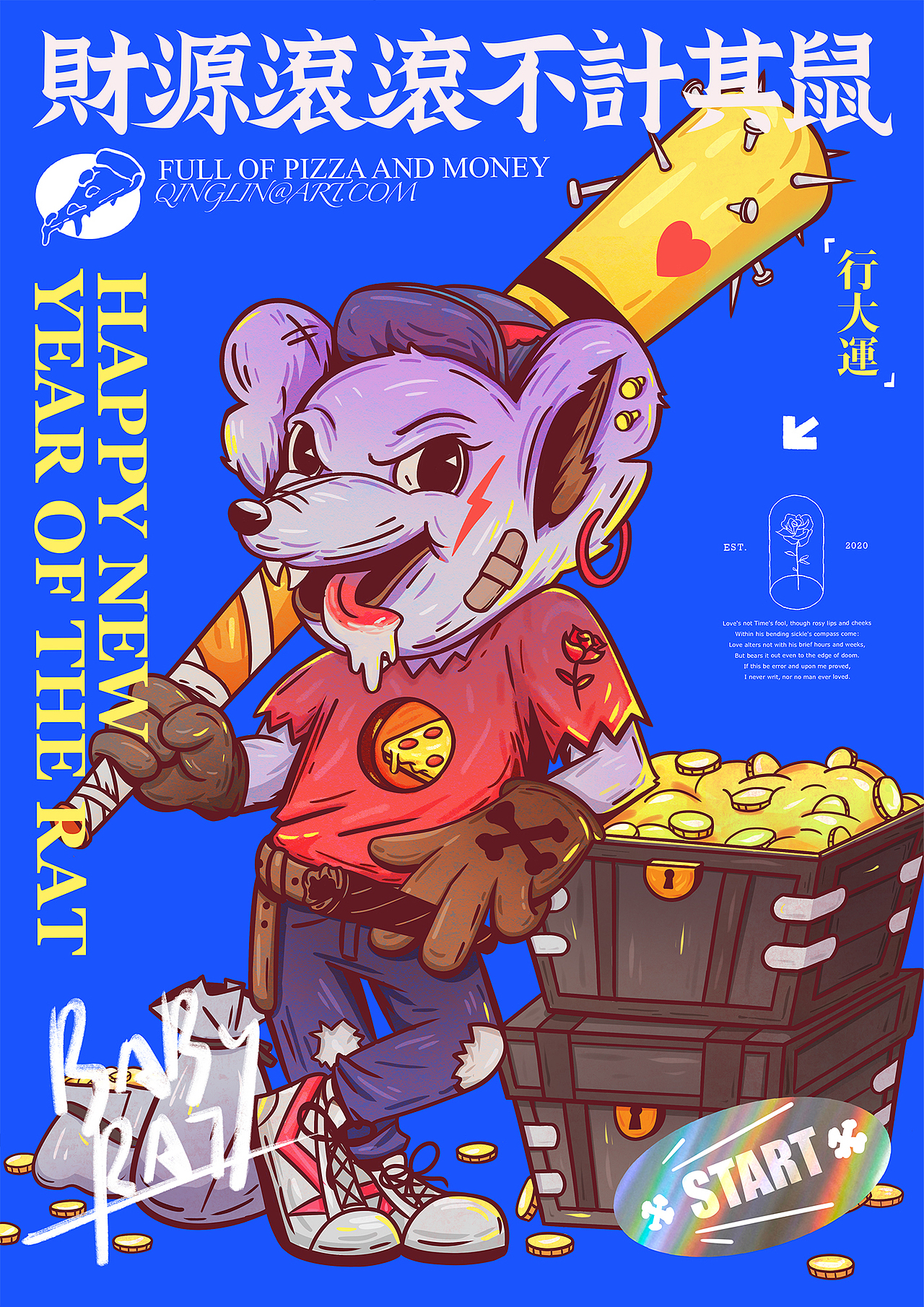 CUPID BLUE 海报设计（图ZMjIxODQ2ODA4） - 海报 - 站酷设计师yaanW原创素材 - 站酷ZCOOL