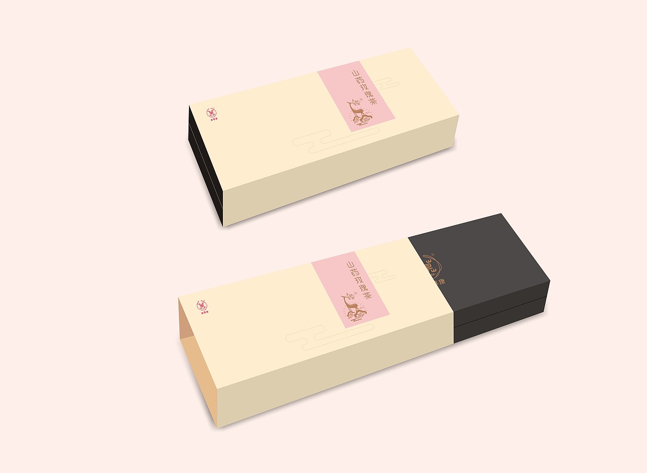 品牌VI视觉—赤草康品牌LOGO设计及包装设计