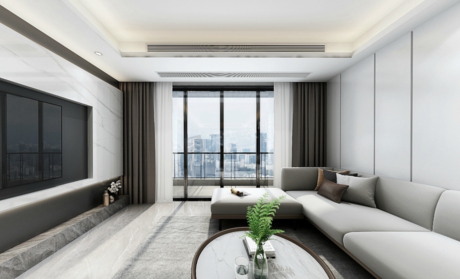 金科天元道装修效果图,130㎡户型现代简约设计案例（图ZMjI1MzYzMDUy） - 家装设计 - 站酷设计师天古装饰设计师T原创素材 - 站酷ZCOOL