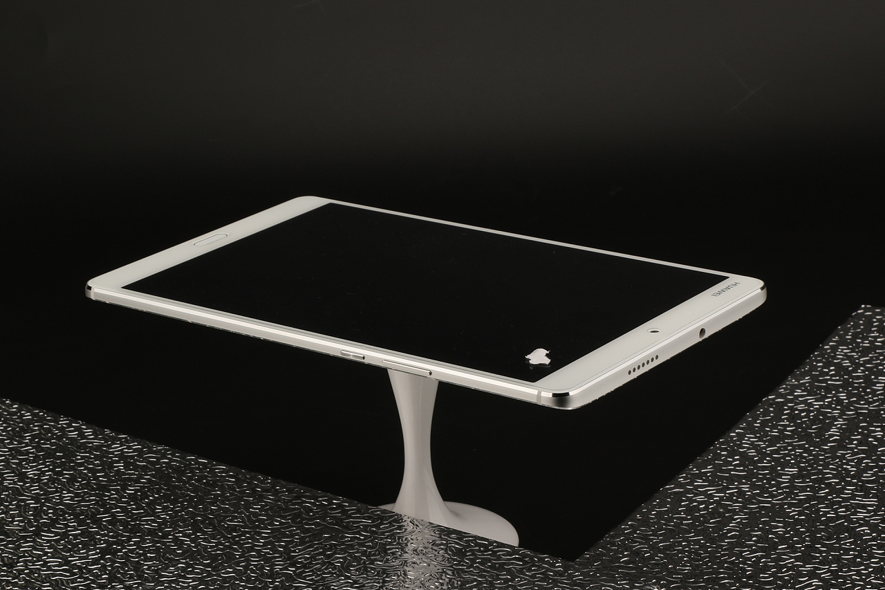 华为m3平板机子实拍与钢化膜修图