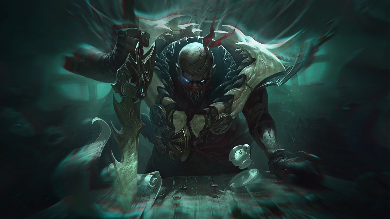 血港鬼影-派克 英雄联盟动态原画【ae练习】