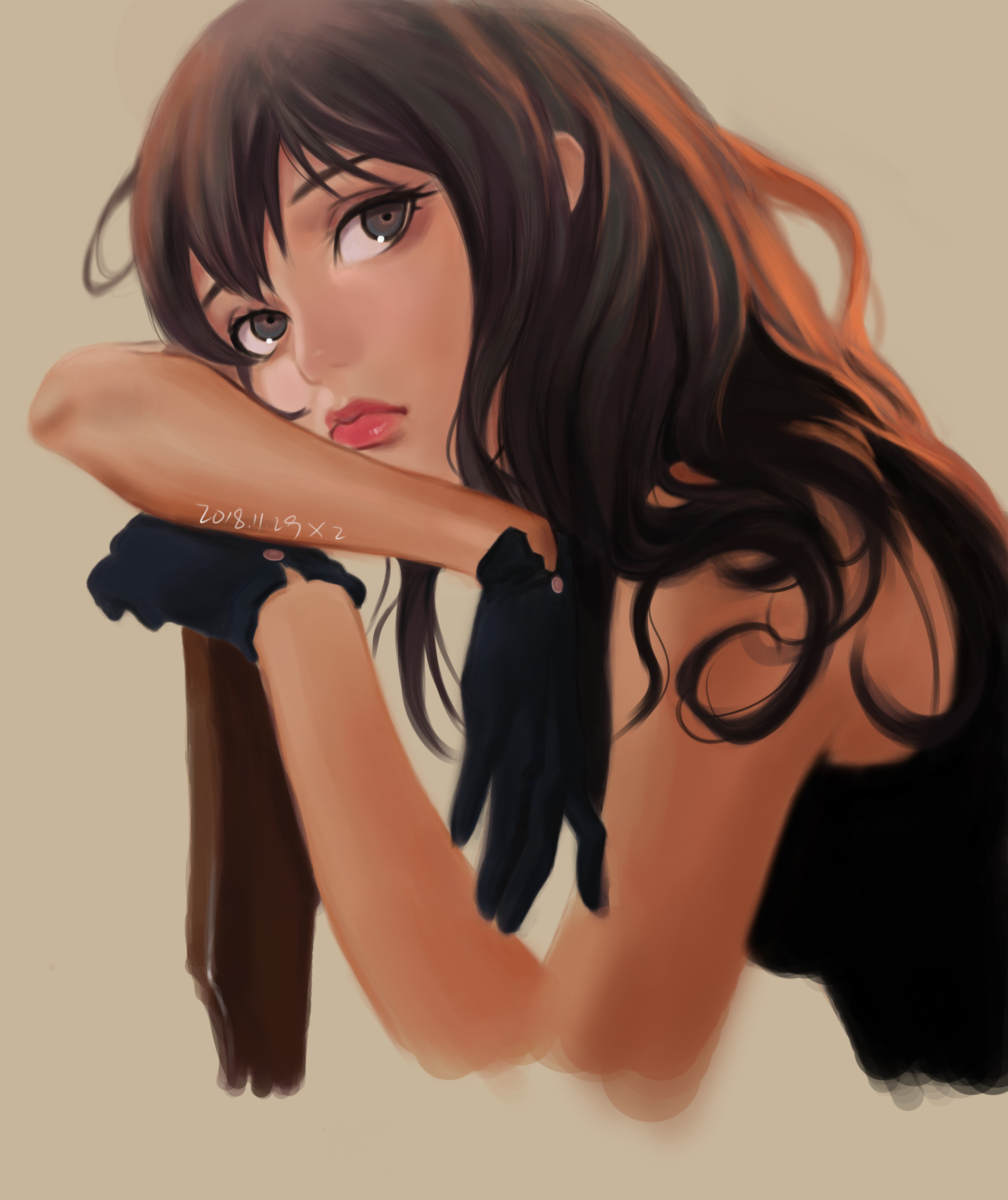 临摹|插画|游戏原画|朴欣竹 - 临摹作品 - 站酷 (zcool)