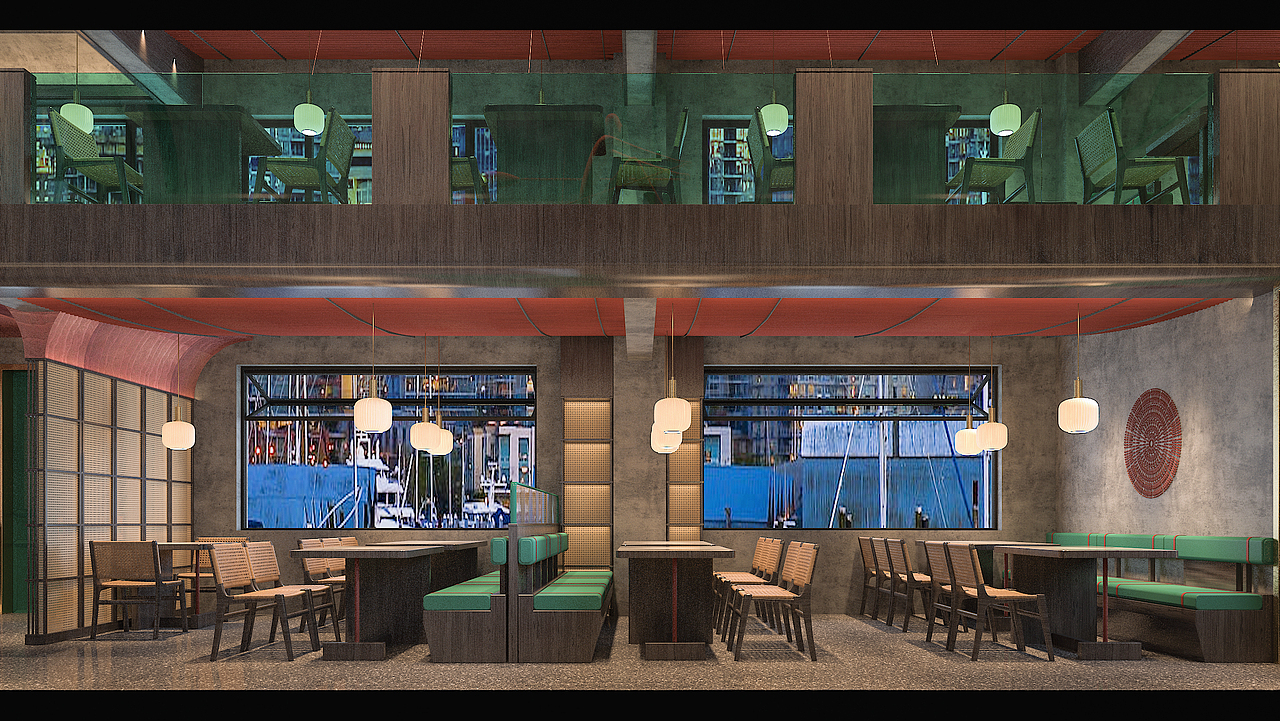 璞道餐饮设计/寻味大中小生活餐厅（图ZMjcwMjY0MzUy） - 酒店餐饮设计 - 站酷设计师璞道设计原创素材 - 站酷ZCOOL