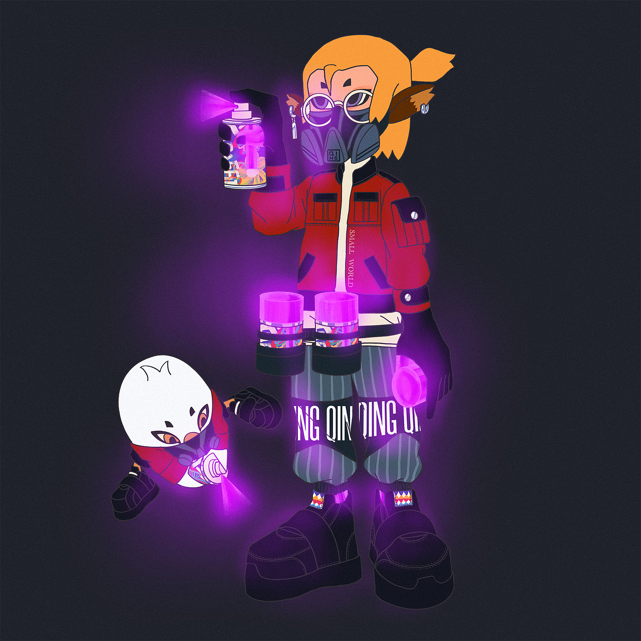 卡通潮流人设插画（图ZMjc5MjY4NzA0） - 新锐潮流插画 - 站酷设计师SHAHUHU庆庆原创素材 - 站酷ZCOOL