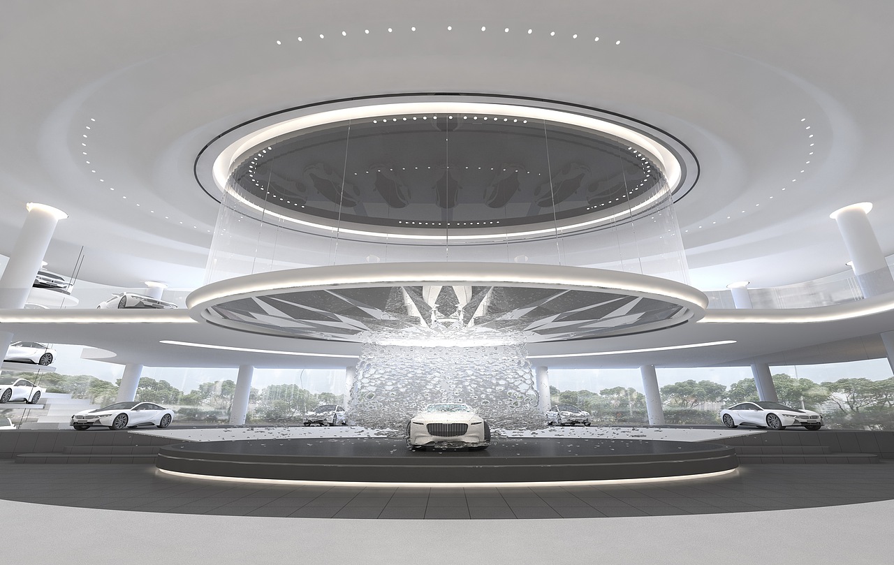 汽车展厅（图ZMTM5MjI1NDc2） - 家装设计 - 站酷设计师大可设计所原创素材 - 站酷ZCOOL