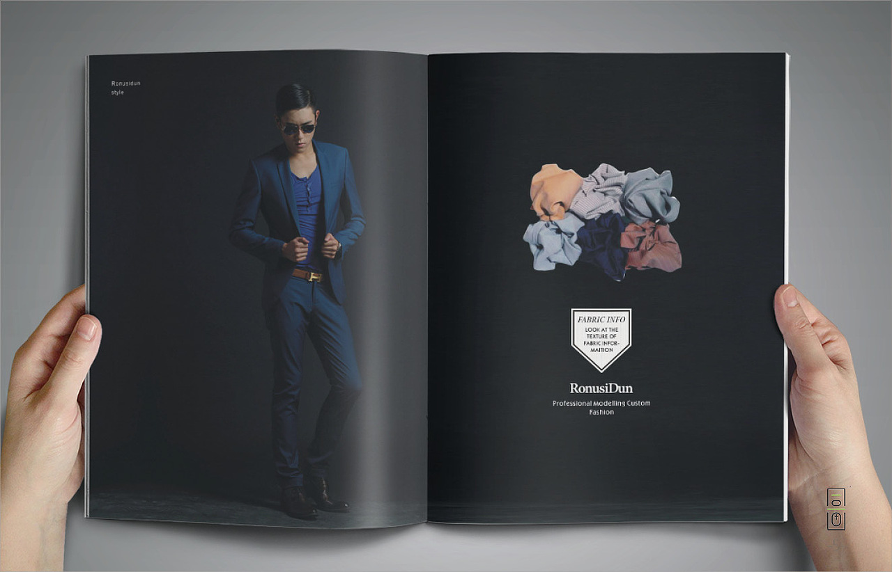 劳伦诗顿RonusiDun:品牌内刊:服装/男装