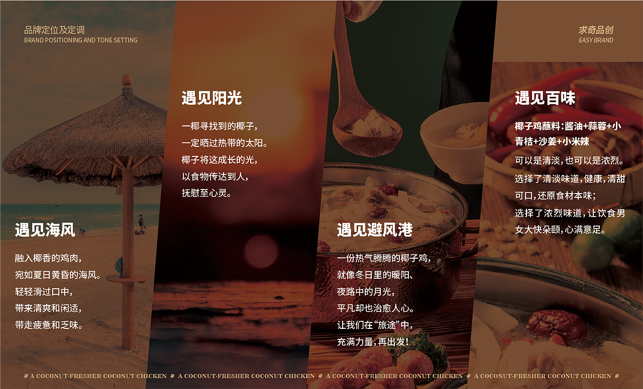 求奇品牌 x 一椰 / 椰子鸡餐饮VI视觉（图ZMjg1NzkxOTM2） - 品牌 - 站酷设计师求奇品创原创素材 - 站酷ZCOOL