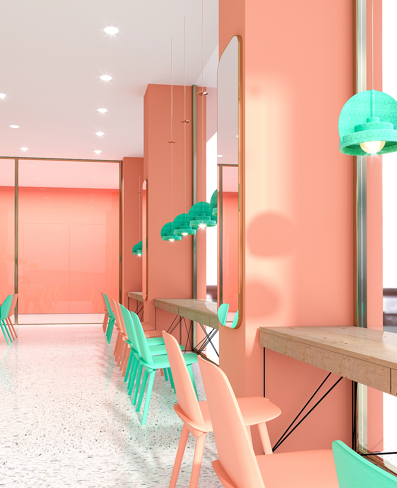 Milk tea shop(一家奶茶店)