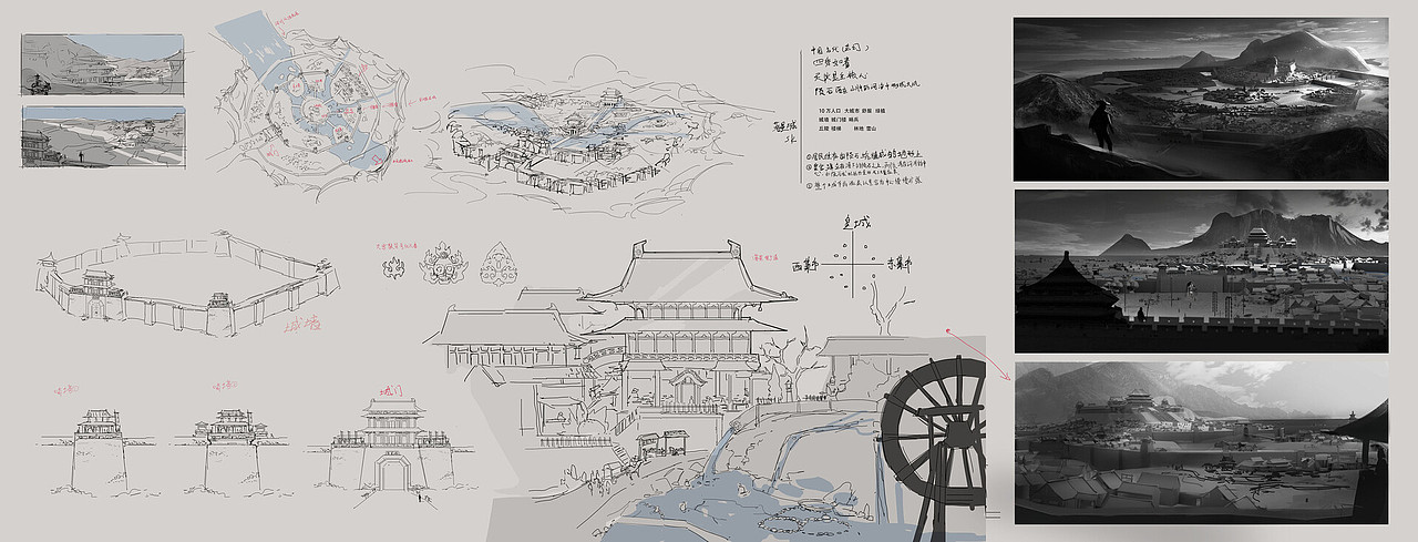 落星城Falling Star City（图ZMjMxODIxMjgw） - 设定/分镜 - 站酷设计师IGZPI原创素材 - 站酷ZCOOL