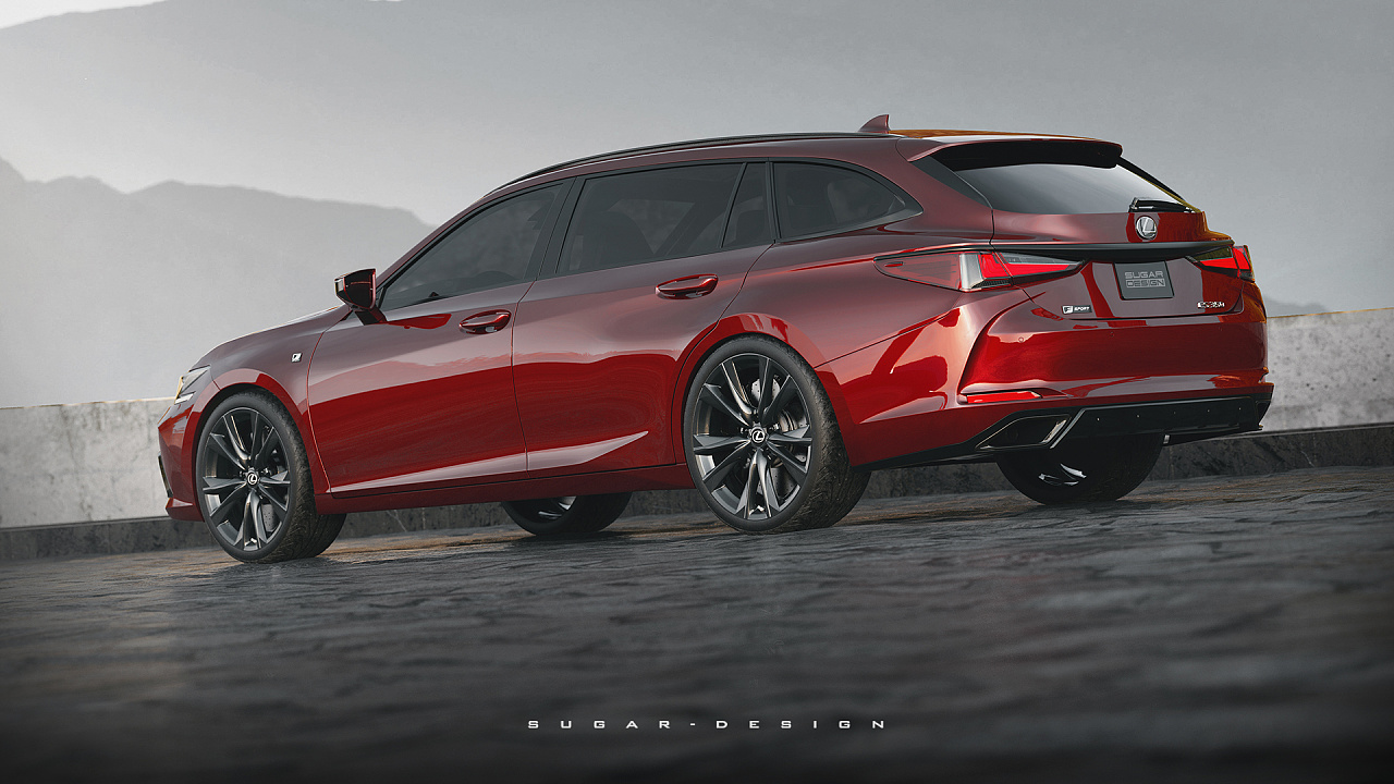 雷克萨斯esestatewagon旅行车新车预览