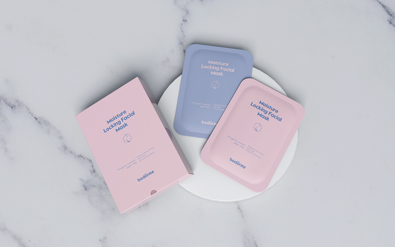 一组孕妇护肤品的包装设计（图ZMjEwMzAxMzg0） - 包装 - 站酷设计师包装设计西蒙原创素材 - 站酷ZCOOL