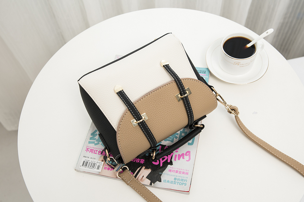 「点石爵色」—拼色女包