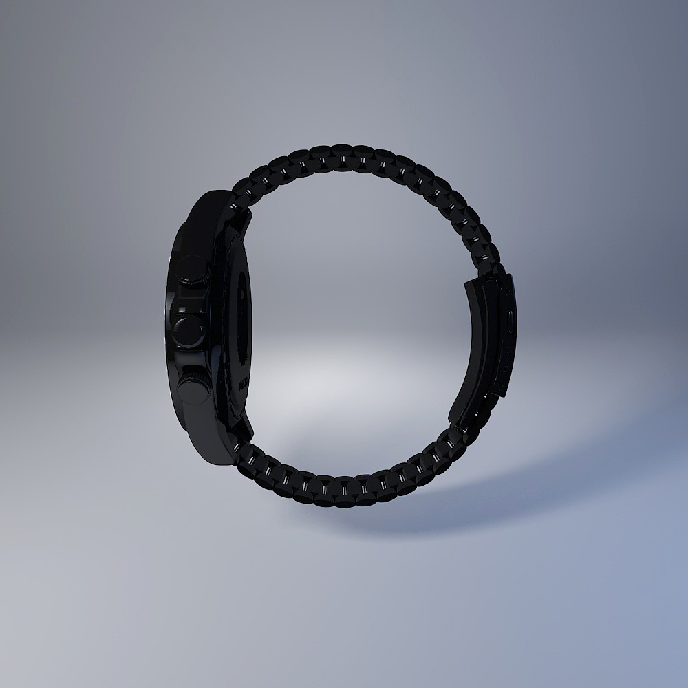 c4d手表建模动画