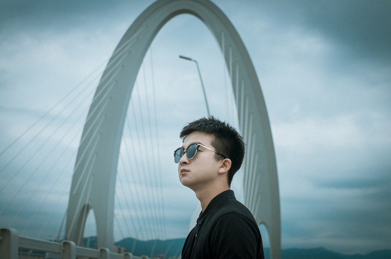 新首钢大桥人像摄影（图ZMjI2NDA5MDA0） - 人像摄影 - 站酷设计师摄影师仙来原创素材 - 站酷ZCOOL